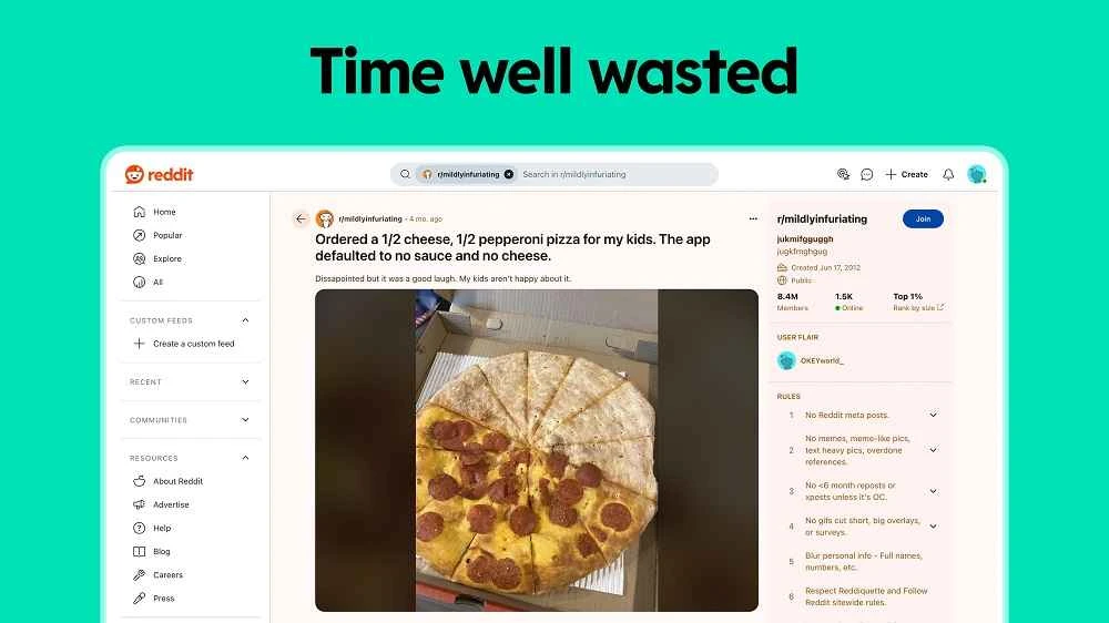 Reddit — لقطة شاشة 3